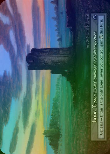 【FOIL】[Site] Lone Tower [beta-Ordinary]